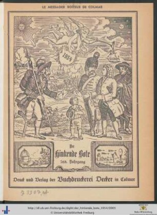 268. Jahrgang: Der hinkende Bote