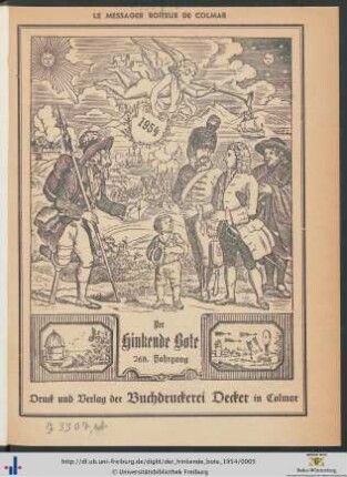 268. Jahrgang: Der hinkende Bote