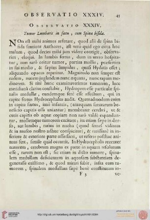 Observatio XXXIV