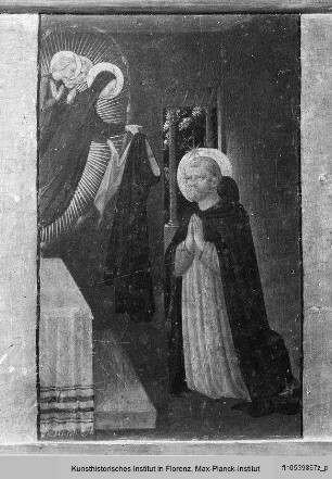 Maria übergibt dem heiligen Dominikus das Ordensgewand - Maria übergibt dem hl. Dominikus das Ordensgewand