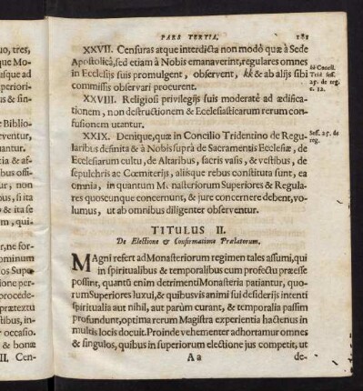 181-196, Titulus II.-V.