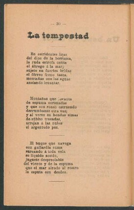 La tempestad