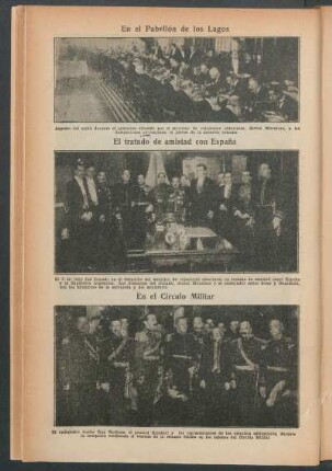 El tratado de amistad con España