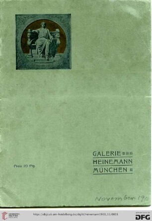 Galerie Heinemann: [November]