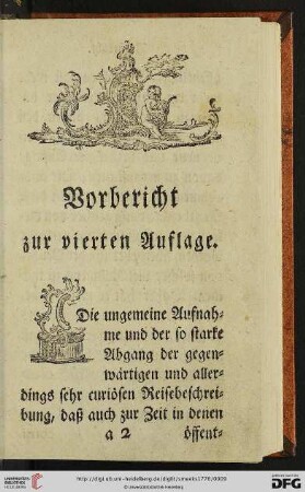 Vorbericht zur vierten Auflage