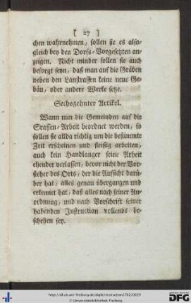 XVI - XX.