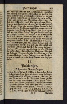 517-522, Patriarchen