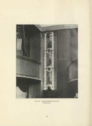 Abb. 103. Palast-Theater am Zoo. Wand-Detail