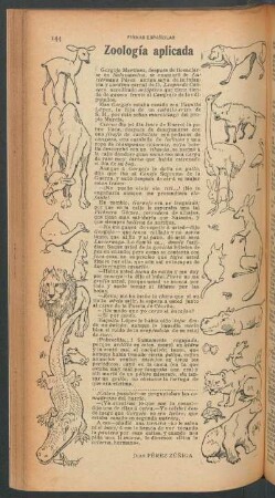Zoología aplicada : Firmas españolas
