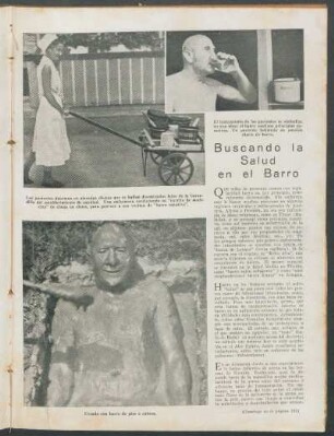 Buscando la salud en el barro