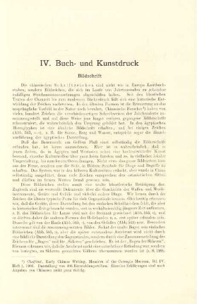 IV. Buch- und Kunstdruck