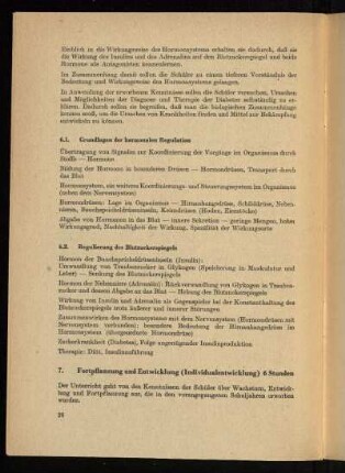 7. Fortpflanzung und Entwicklung : Individualentwicklung