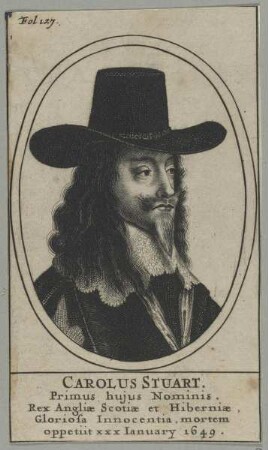 Bildnis des Carolus Stuart