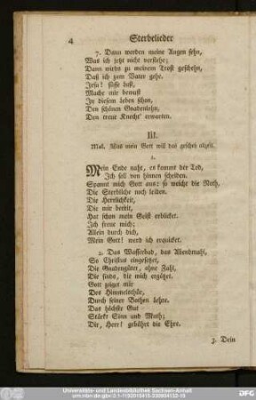 III. Mel. Was mein Gott will das gescheh allzeit.