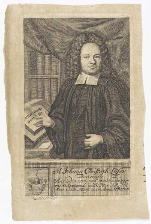 Bildnis des Johann Christoph Löser