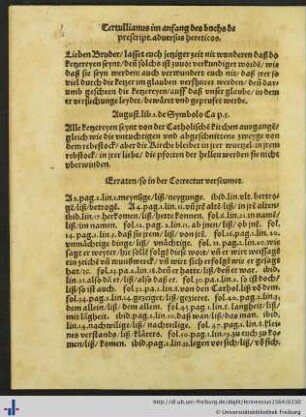 Tertullianus im anfang des buchs.