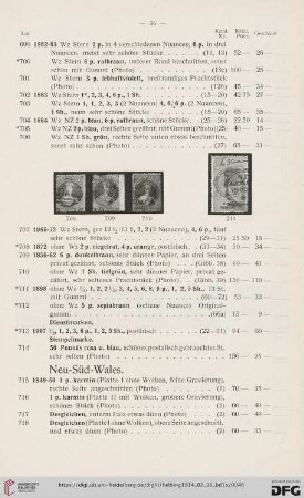 Neu-Süd-Wales (Nr. 715-764)