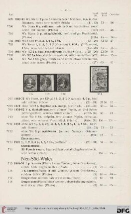 Neu-Süd-Wales (Nr. 715-764)