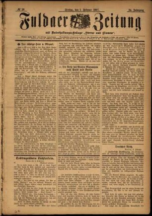 Ausgabe vom Freitag, den 05. Februar 1897.
