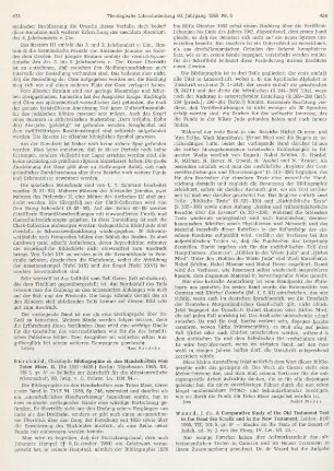 423-424 [Rezension] Burchard, Christoph, Bibliographie zu den Handschriften vom Toten Meer II (Nr. 1557-4459)