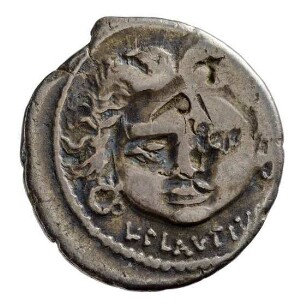 Münze, Denar, 47 v. Chr.