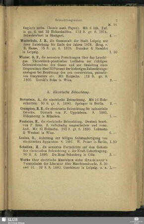 3. Electrische Beleuchtung