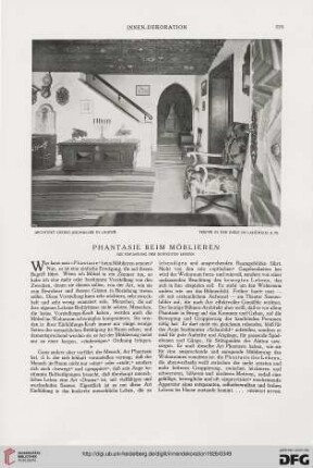 37: Phantasie beim Möblieren : die Erfassung des bewegten Lebens