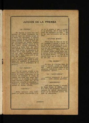 Juicios de la prensa