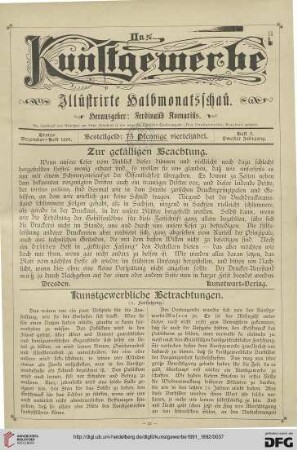 1. Dezember-Heft 1891