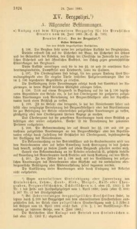 XV. Bergpolizei