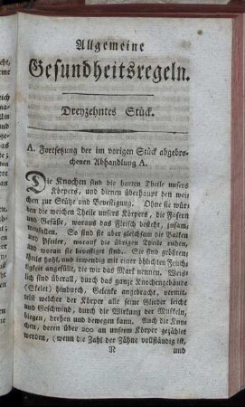 Dreyzehntes Stück.