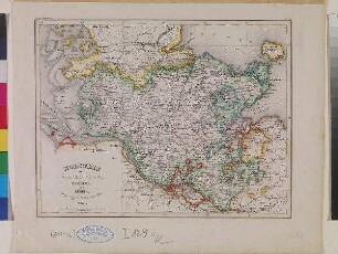 HOLSTEIN mit LAUENBURG, HAMBURG und LÜBECK.