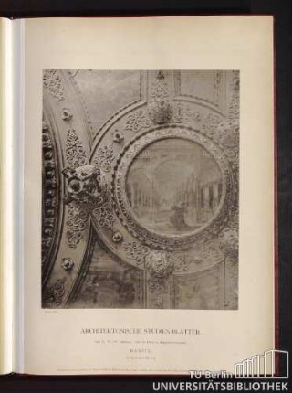 Serie II. No. 149. Rathaus. Theil der Decke im Magistrats-Sitzungssaal. Danzig.
