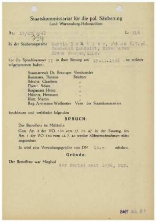 Dentler, Martin