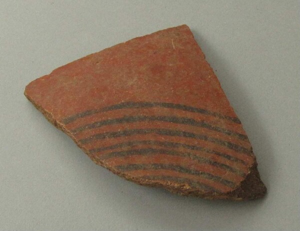 Rim sherd of a clay vessel