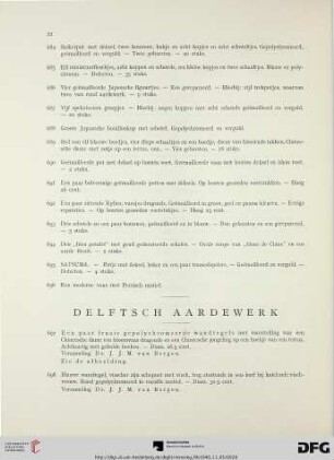 Delftsch aardewerk (Nr. 697-702)