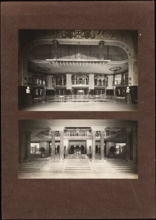 Stadttheater, Freiburg: Foyer 1.OG, Foyer EG