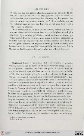 § 3: Les meubles