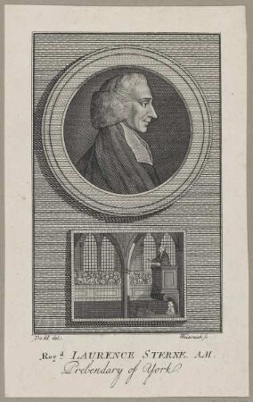 Bildnis des Laurence Sterne