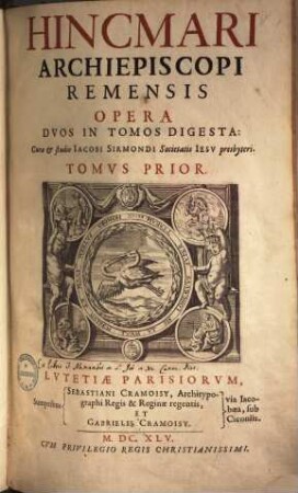 Opera : duos in tomos digesta, 1