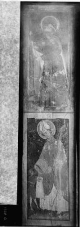 Obergrombach Burgkapelle Sankt Martin Nordwand Wandmalerei