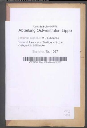 Erblasser: Poppenbürger, Catharina Ilsabein, geb. Schlattmann:
