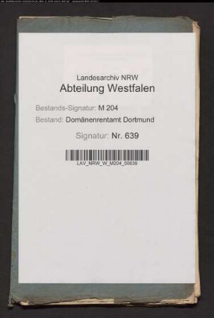 Verkauf (Subhastation) von Besitzungen des Schmieds Wilhelm Begiebing in Castrop;. Ablösung der darauf bestehenden Abgaben durch die neuen Besitzer, u.a. den Holzschumacher Johann Wormland aus Castrop.