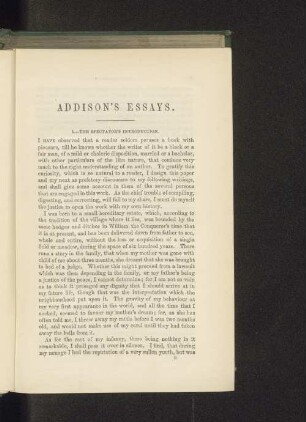 1.-The Spectator's Introduction.