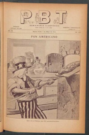 Pan-Americano - [Caricatura]