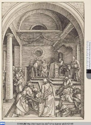 Der zwölfjährige Jesus im Tempel