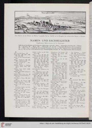 Namen- und Sachregister