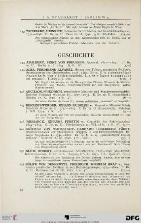Geschichte (Nr. 244-336)