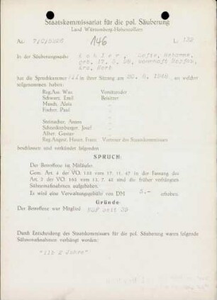 Kohler, Sofie