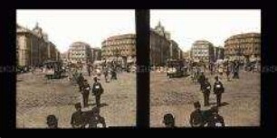 Verkehr in der Puerta del Sol, Madrid